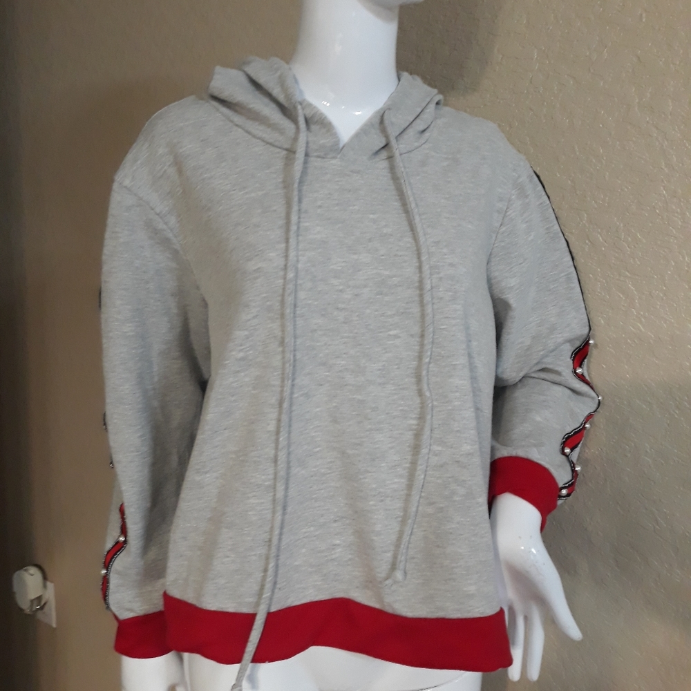 Sweet Rain Cropped Swestshirt Hoodie